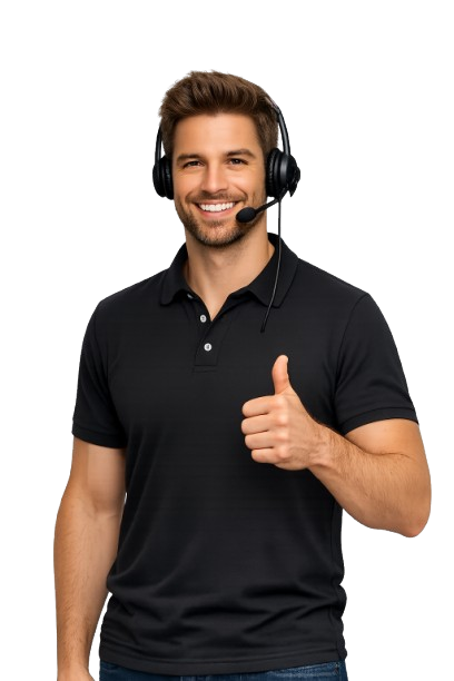Friendly web hosting support agent