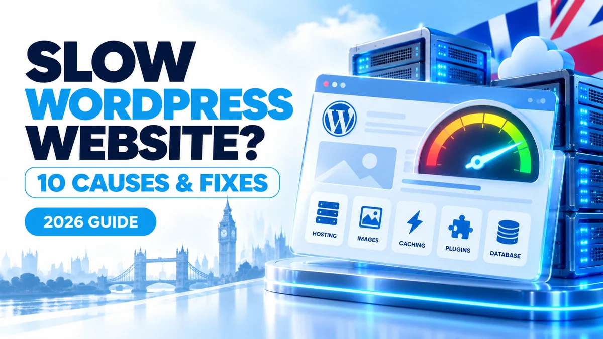 Why Is My WordPress Website Slow? 10 Fixes (2026)